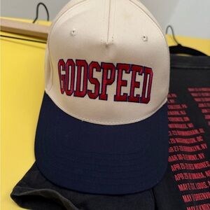 Godspeed Cap in Cream and Navy